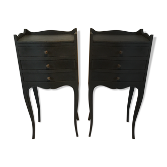 Pair of Louis XV style bedsides