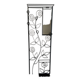 Wrought iron coat rack from the 60s