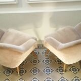 1/3 Club Chair organic restored 50-60 years