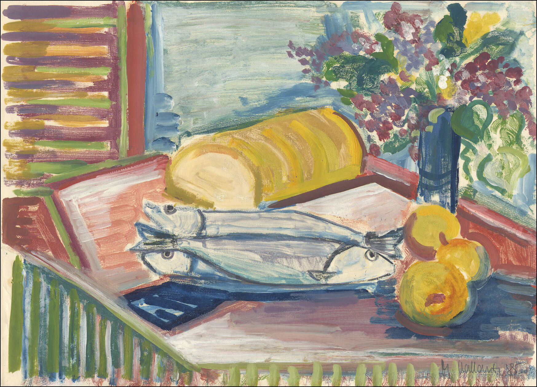 German still life, Marion Kallauka,1985