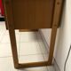 Scandinavian style wooden desk