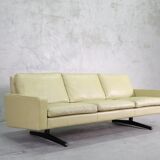 Mid-Century Scandinavian Leather Sofa, 1960s