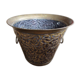 Cache pot en cuivre