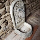 Reconstituted stone fountain