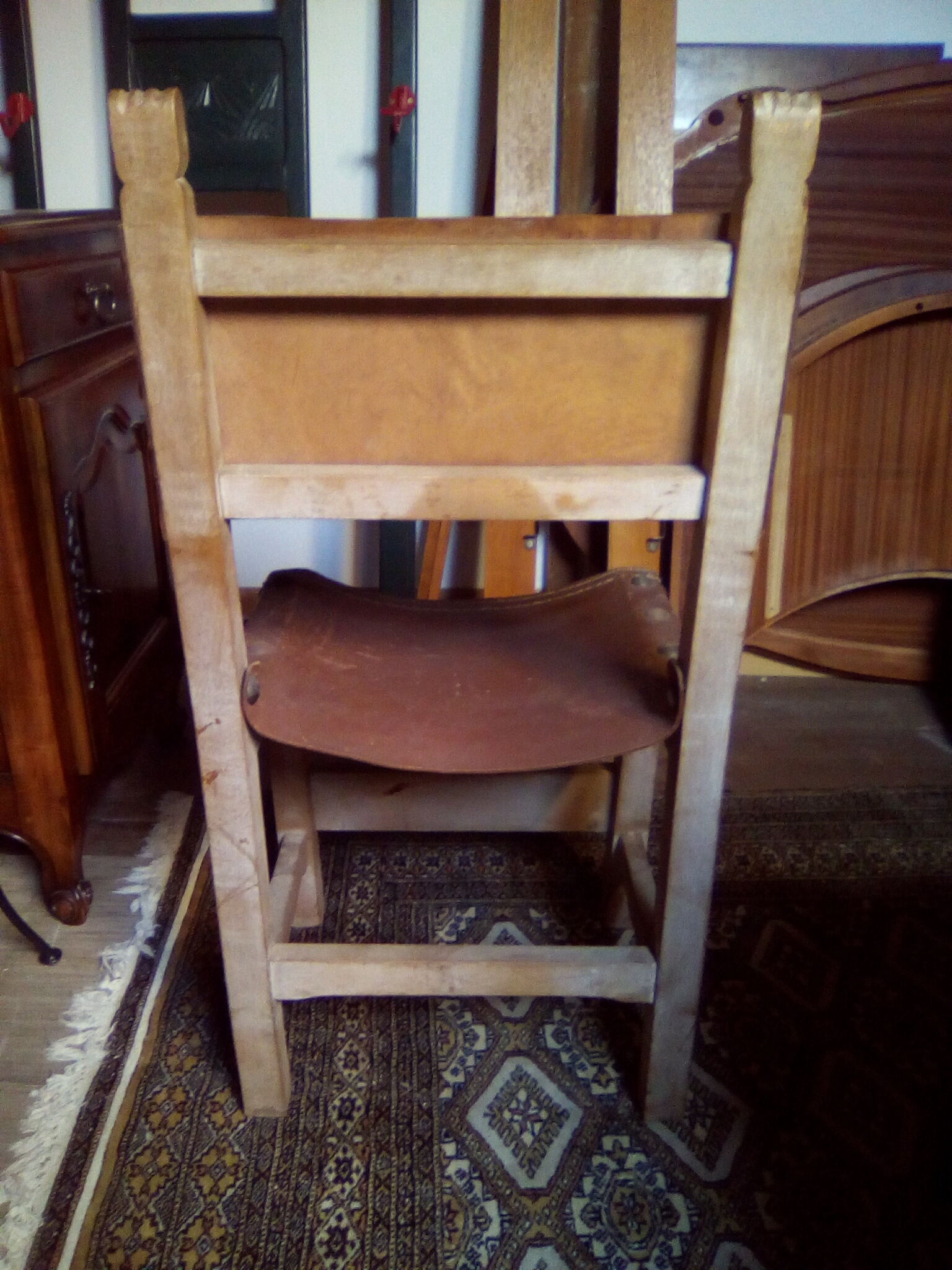 18/19th century castle chair