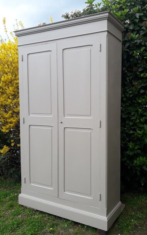 Wardrobe, early XX°, painted, wardrobe