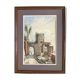 Nicolas RENIÉ, 1808-?. The Animated Well, 1851. Signed watercolour.