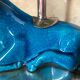 Cracked ceramic horse lamp