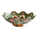 Vintage solid brass pocket tray