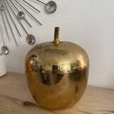Vintage golden ice cube apple 70
