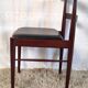 Chaise style scandinave en bois massif années 60