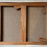 Tableau HST Travail de copiste V. Van Gogh "Nuit étoilée" Arles