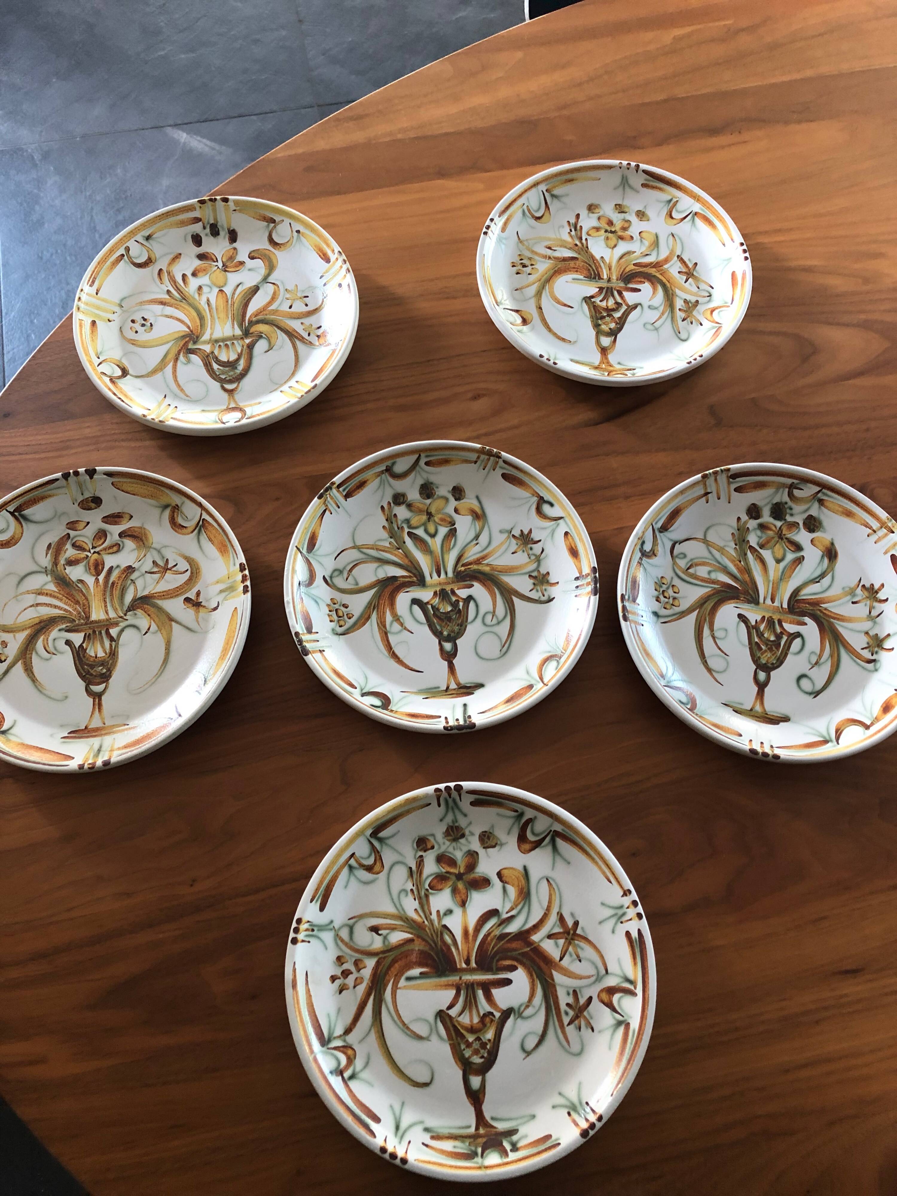 6 assiettes Kéraluc