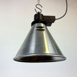 Small Industrial French Aluminium Pendant Lamp, 1960s
