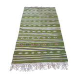 Green Moroccan Berber carpet - 100x150cm