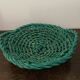 Large woven ceramic basket
