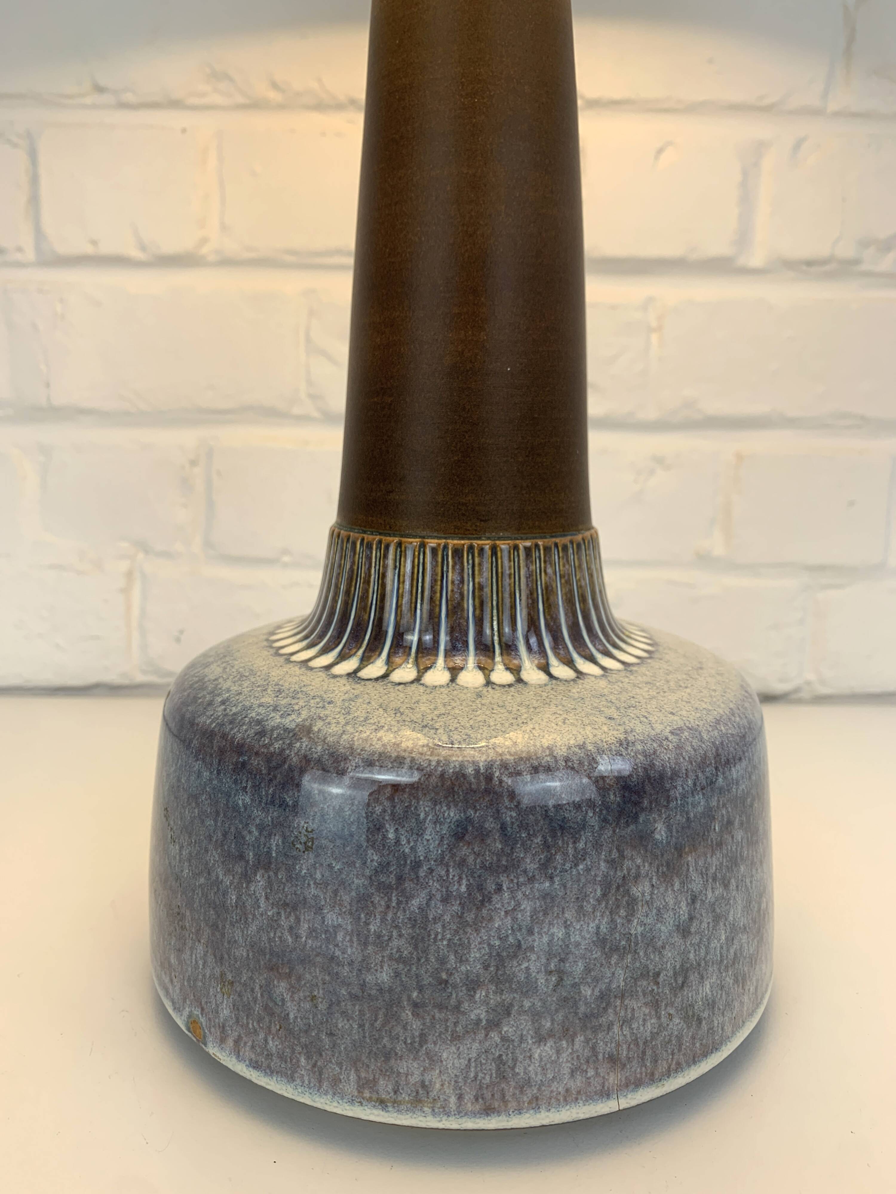 Scandinavian table lamp in ceramic Søholm Stentøj Denmark