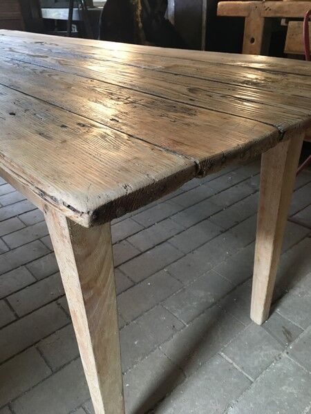 Old campaign table in the early 20th century