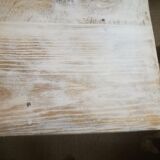 Patinated farm table