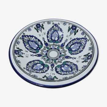 Marrakech dish in ceramic terracotta diameter 37cm