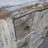 Patinated chest of drawers