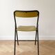 Set of 6 vintage Souvignet folding chairs from the 1960s.