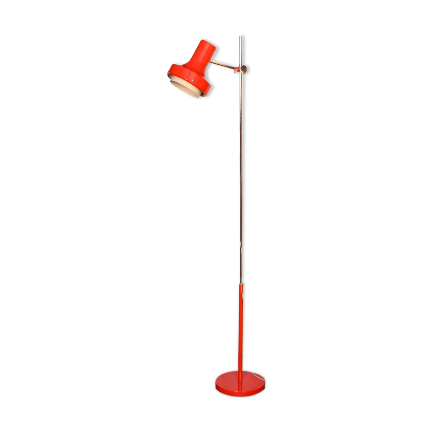 Czech lamppost by Josef Hurka for Napako, 1970