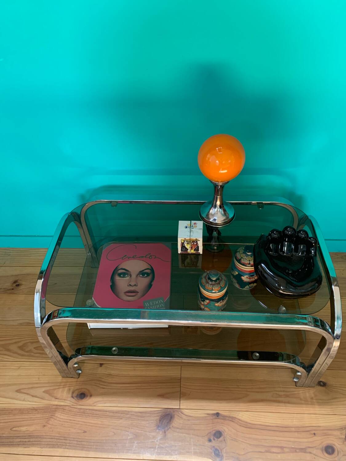 Table basse vintage - Space Age