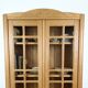 Art Deco glass-fronted Parisian wardrobe