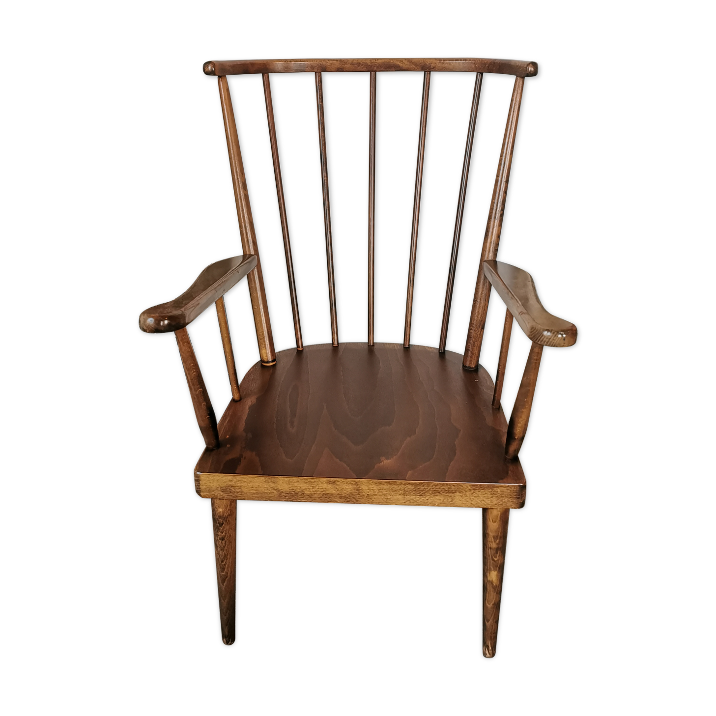Fauteuil Baumann modèle éventail