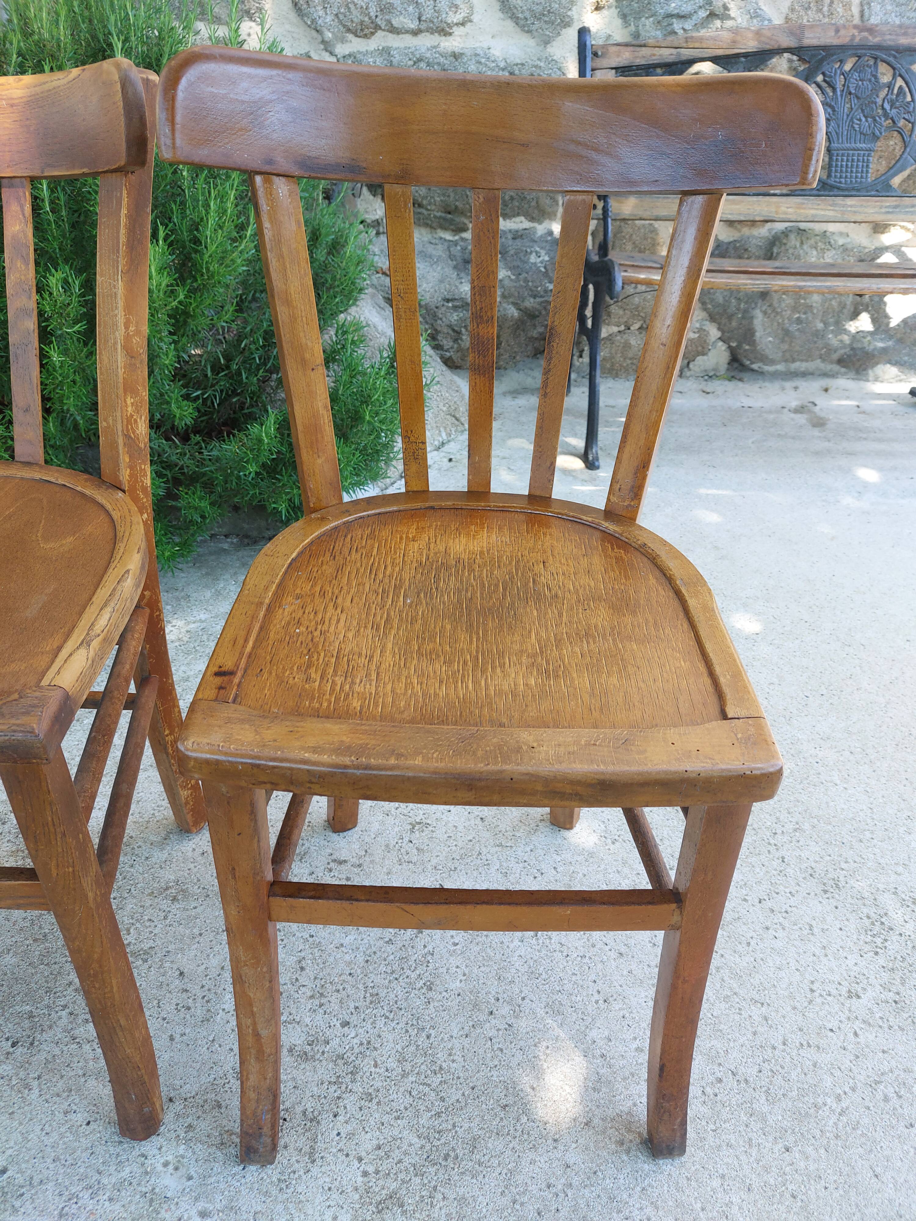 4 bistro chairs