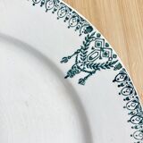 Saint-Amand Ironstone Footed Plate