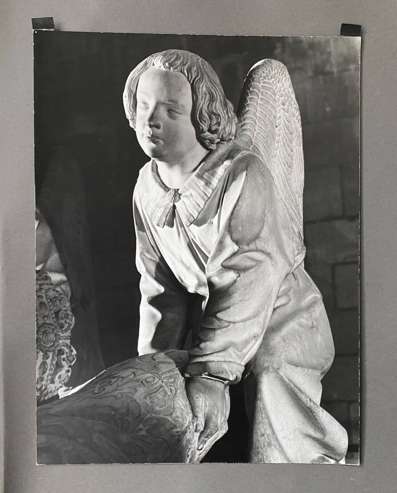 Silver Photo Angelot N°3 Bernard Darot José Chevreau 20th