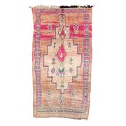 Colorful Boujad Moroccan rug - 369 x 176 cm