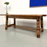 Pine dining table, DLG Georges Robert
