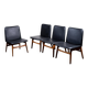 BM 230 Chairs in Oak attributed to Børge Mogensen, 1954, Set of 4