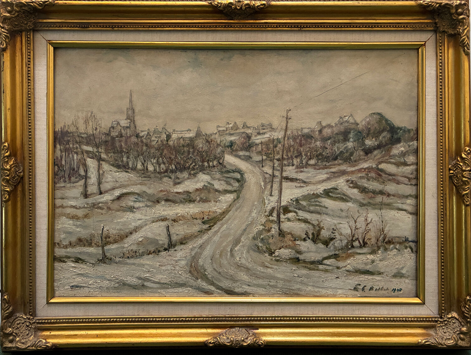 Landscape Brittany, Georges Émile Bellet, 1945