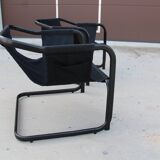 2 "deckchair" club chairs from the 80s