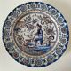 Portuguese earthenware footed dish – Outeiro Águeda – signed