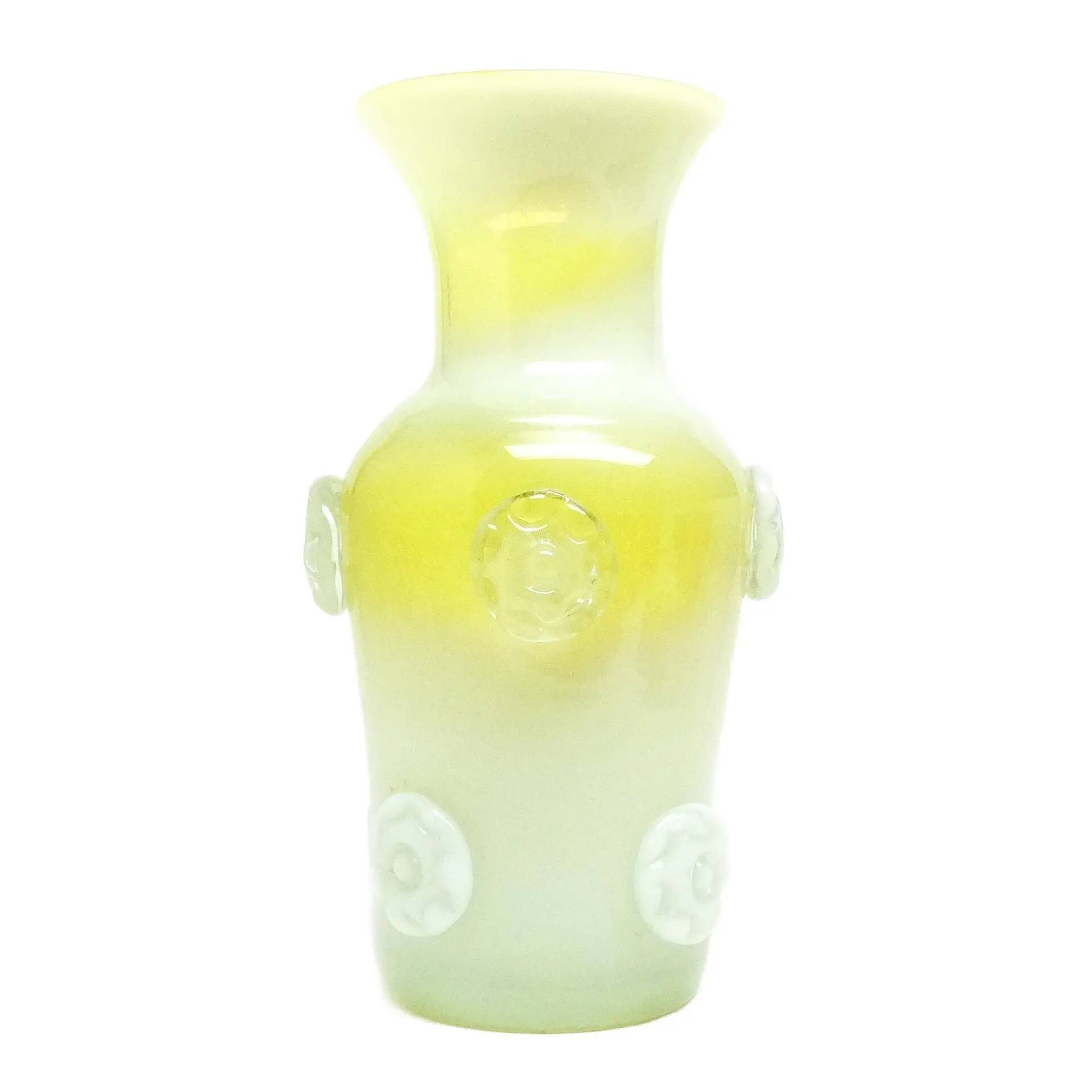 Mid-century modern vase, glass, designed by J. Słuczan-Orkusz, Poland, 1970s