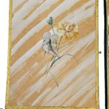 Art Nouveau Triptych Mirror Signed J. LEVAST
