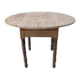 Table ronde rabattable