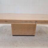 Italian Marble Coffee or Side Table, 1980s