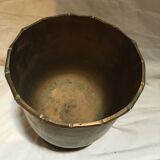Cache pot en laiton