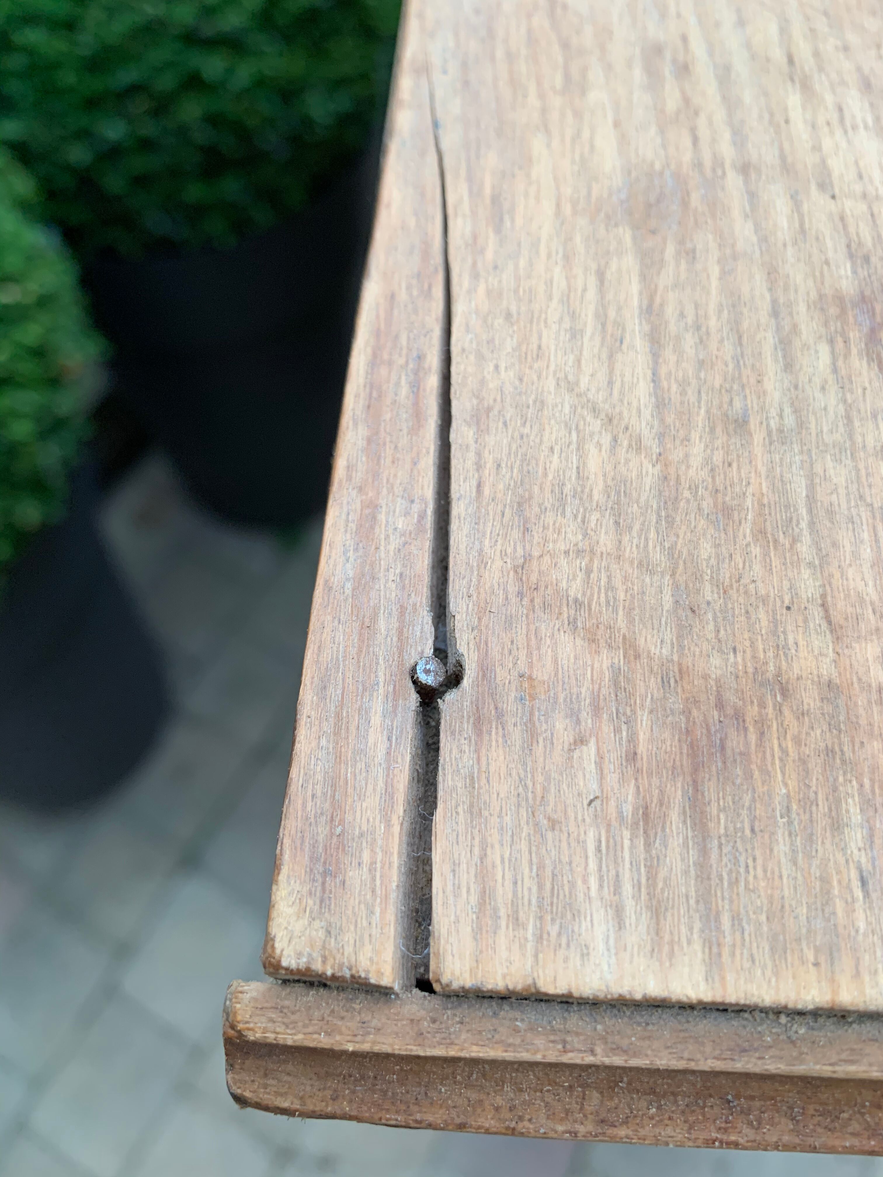 Parisian buffet raw wood