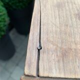 Parisian buffet raw wood