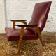 Fauteuil scandinave des années 50-60