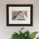 Composition around 1990. Gouache and ink by JM CACERES.