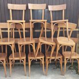 Set of 12 bistro chairs