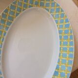 Three Golden Clover dishes, Digoin Sarreguemines